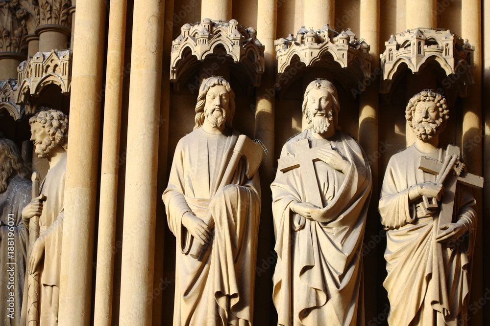 Statues Cathedrale de Metz