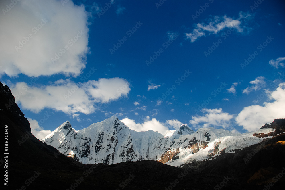 Landscape in Huayhuash