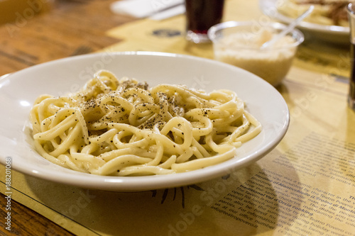 Handmade Pasta Pici Tuscany photo