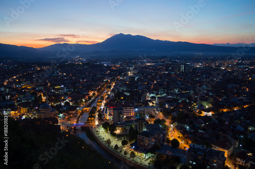 Sunset View from Prizren Fortress, Kosovo