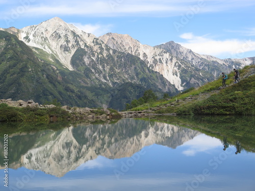 Fototapeta Naklejka Na Ścianę i Meble -  水面鏡