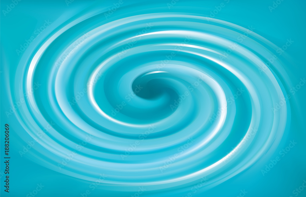 Vector blue swirling backdrop Vector blue swirling backdrop