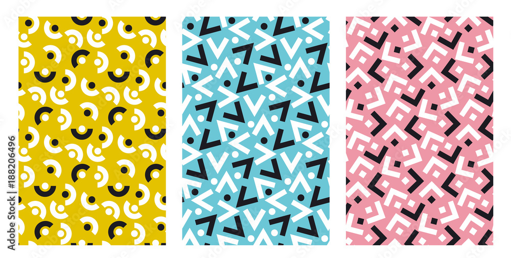 fun and chaos geometric seamless pattern. dynamic repeatable motif for fabric, wrapping paper, background, web and print. fun and chaos geometric seamless pattern. dynamic repeatable motif for fabric, wrapping paper, background, web and print.