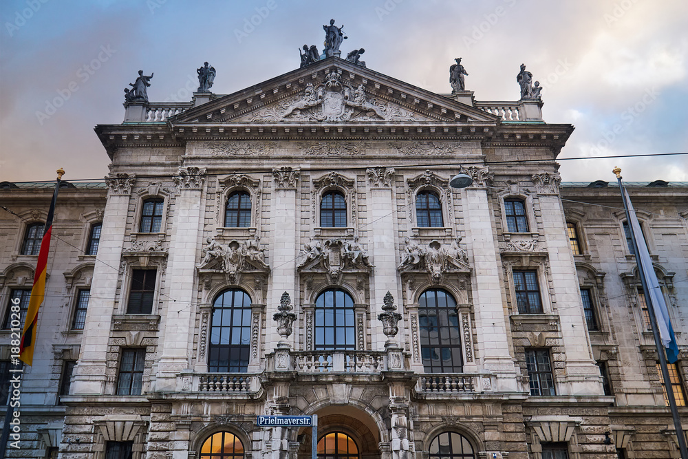 Palace of Justice (Justizpalast) in Munich, Bavaria, Germany