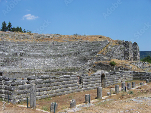 The oracle shrine at Dodona Epirus region Greece