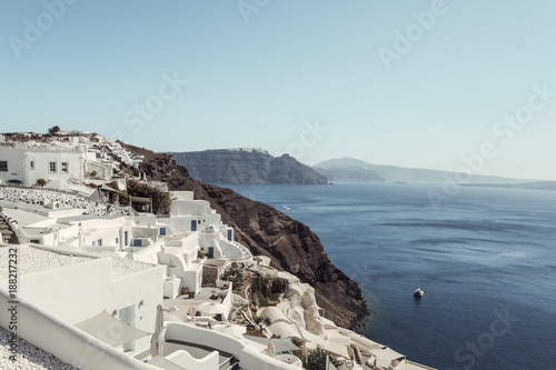 paisaje santorini