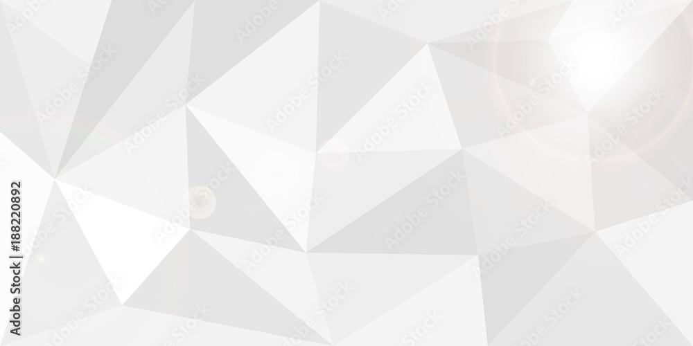 Grey abstract polygonal background. Vector eps 10.