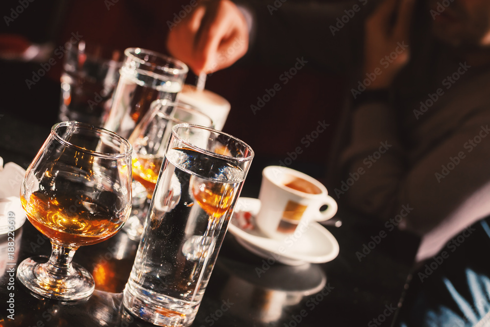 Drinking Coffee and Alcohol Drinking Coffee and Alcohol