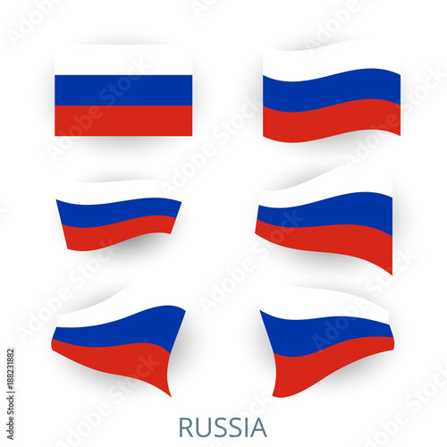 Icons set of various images country's flags. Collection flags of Russia. Vector illustration Free Download Icons set of various images country's flags. Collection flags of Russia. Vector illustration - GFXLoad