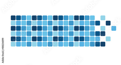 sfondo, pixel, quadrati, griglia