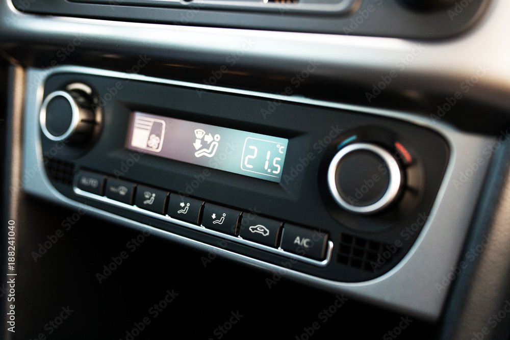 Air conditioning system in a car Air conditioning system in a car