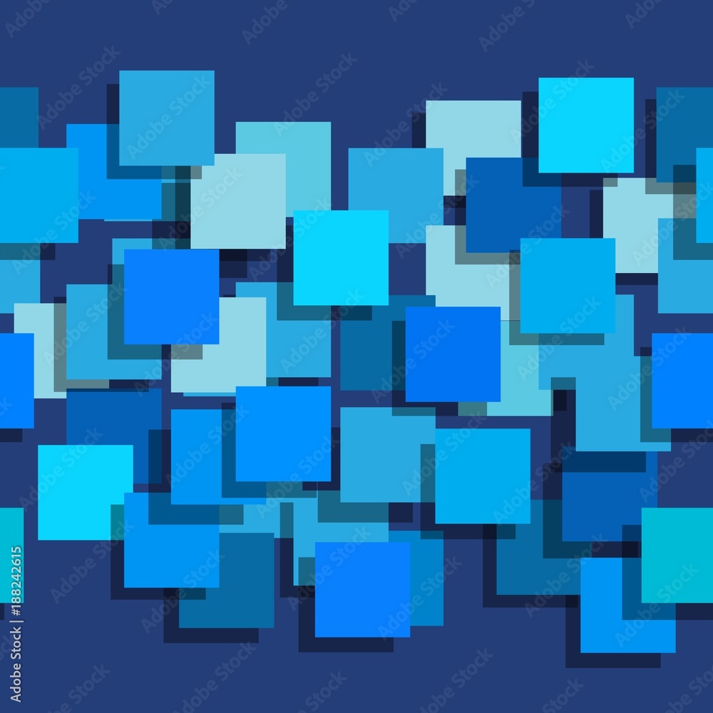 Seamless background made up of squares. The planes are painted monophatically. With different intensities. Vector illustration. Seamless background made up of squares. The planes are painted monophatically. With different intensities. Vector illustration.