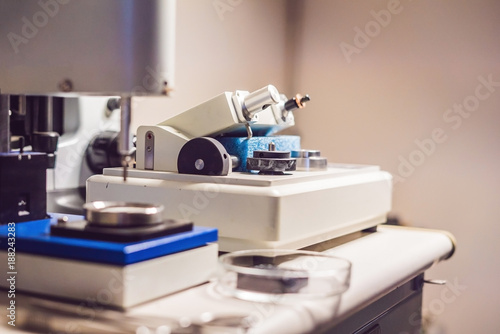 Ultrasonic Cutter System and precision micrometer grinder polishing machine photo