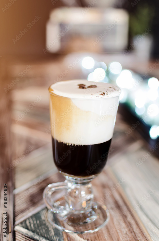 frappe coffee in the coffee shop frappe coffee in the coffee shop