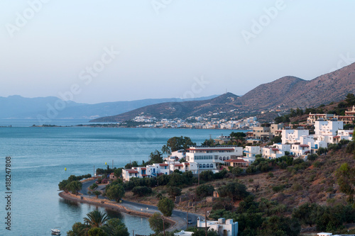 Mirabello Bay view on Crete, Greece