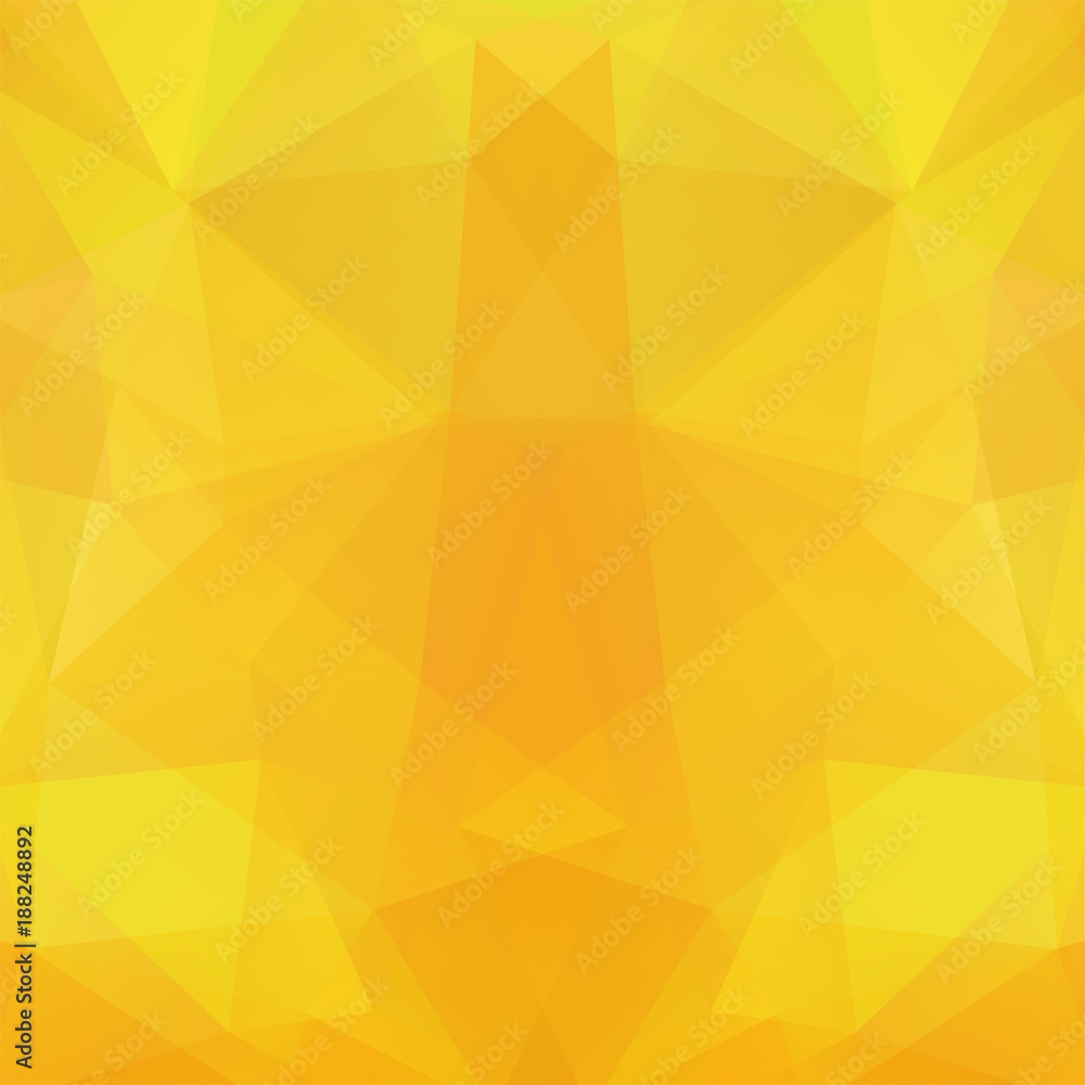 Polygonal yellow vector background. Can be used in cover design, book design, website background. Vector illustration Polygonal yellow vector background. Can be used in cover design, book design, website background. Vector illustration