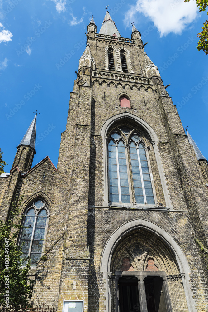 Church of St Magdalene in Bruges, Belgium