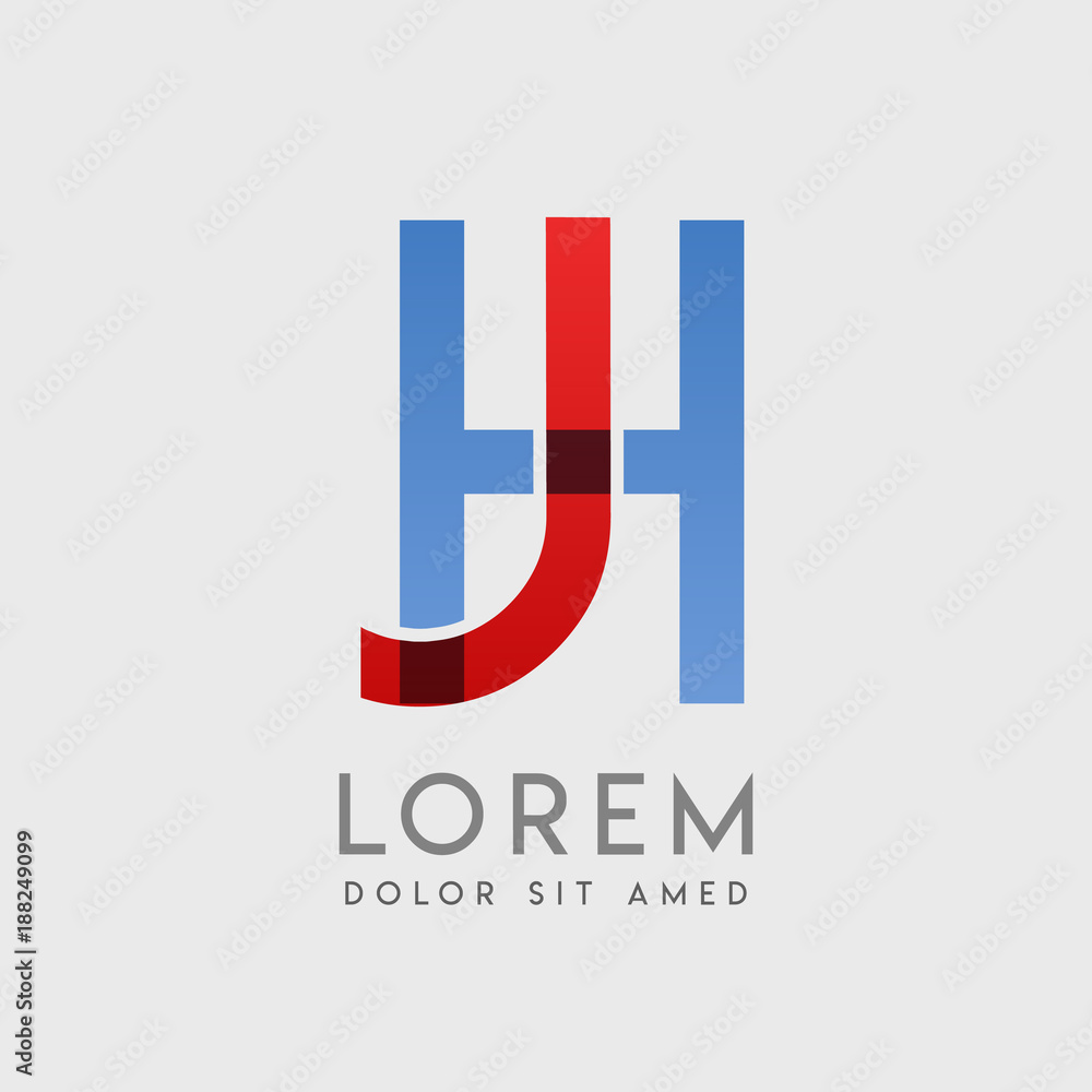 JH logo letters with JH logo letters with