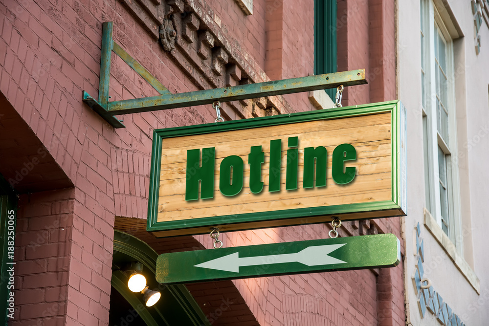 Schild 277 - Hotline Schild 277 - Hotline