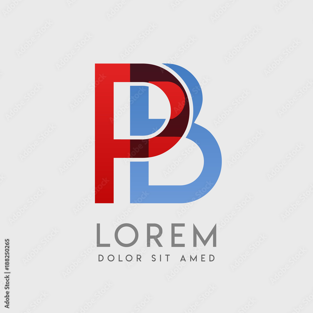 PB logo letters with 