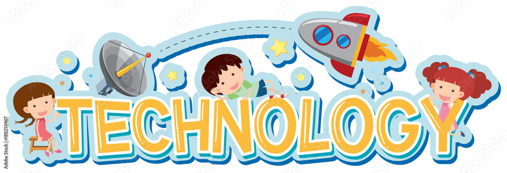 Font design for work technology Font design for work technology