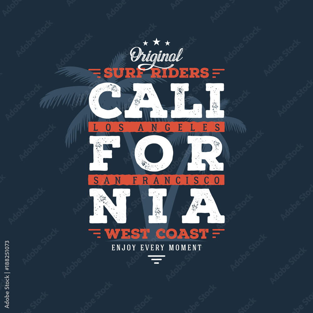 Obraz premium California Surf riders