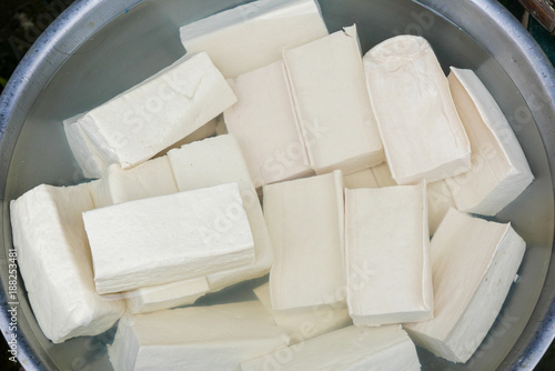 Bowl of tofu