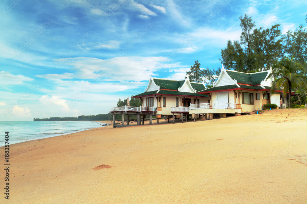 Oriental holidays on the beach in Thailand