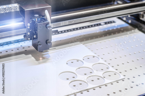 laser engraver for the manufacture of seals and stamps.