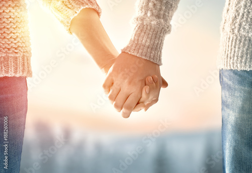 Fotografie, Obraz couple on Valentines day