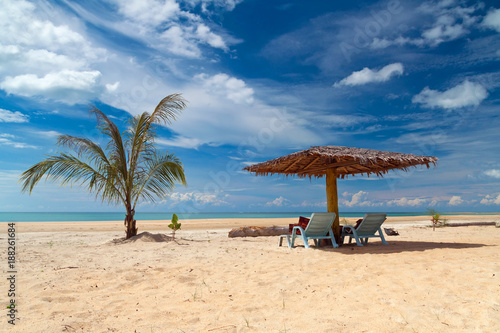 Beautiful tropical beach in Thailand