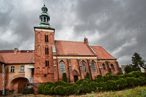 The Gothic church of the Order of the Holy Sepulchre in Gniezno.