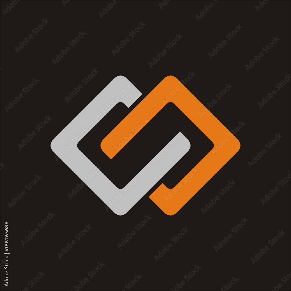 CC, S, CS, SC logo initial letter design template vector illustration CC, S, CS, SC logo initial letter design template vector illustration