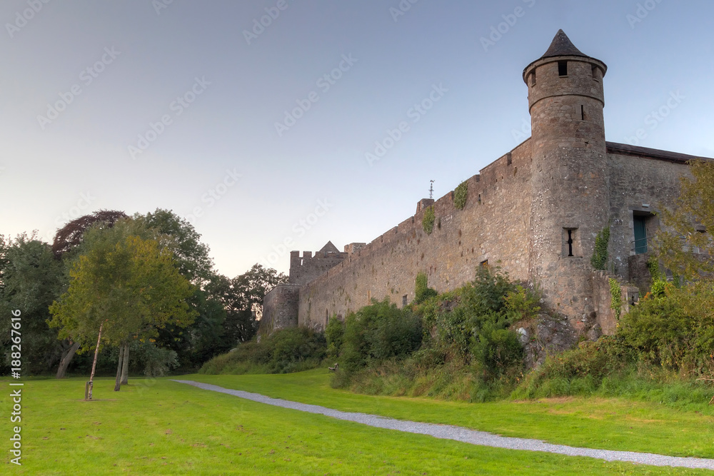 Cahir castle in county Tipperary, Ireland