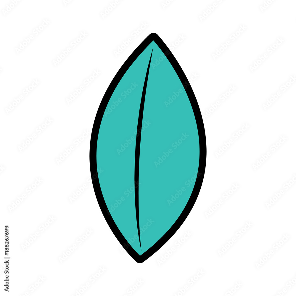 leaf nature foliage floral image vector illustration leaf nature foliage floral image vector illustration