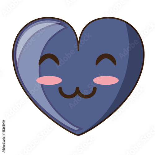 kawaii heart icon