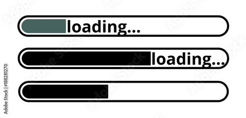 Ladebalken set | progress bar | loading