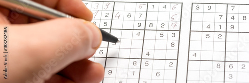 Sudoku ausfüllen - Banner
