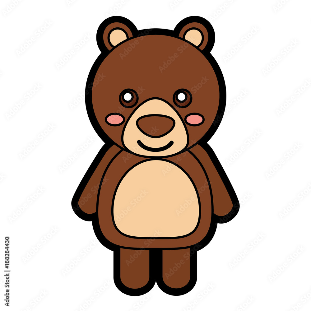 bear cute animal icon image vector illustration design bear cute animal icon image vector illustration design