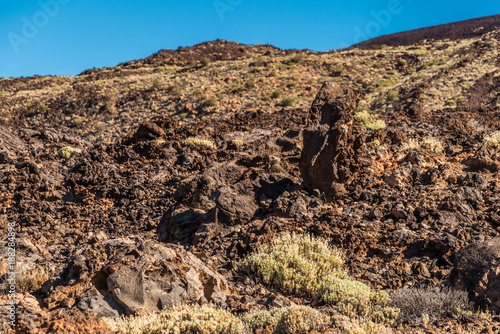Marslandschaft im Teide Nationalpark auf Teneriffa
