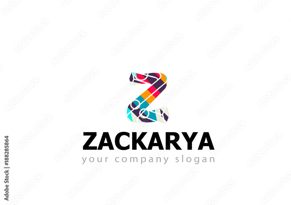 Fototapeta premium letter Z logo Template for your company