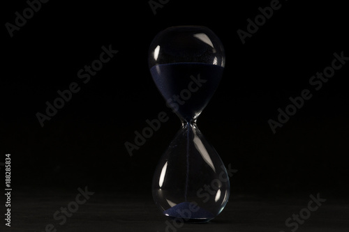 Hourglass concept. High resolution image.