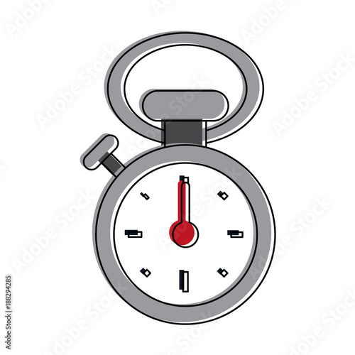Vintage sport chronometer icon vector illustration graphic design