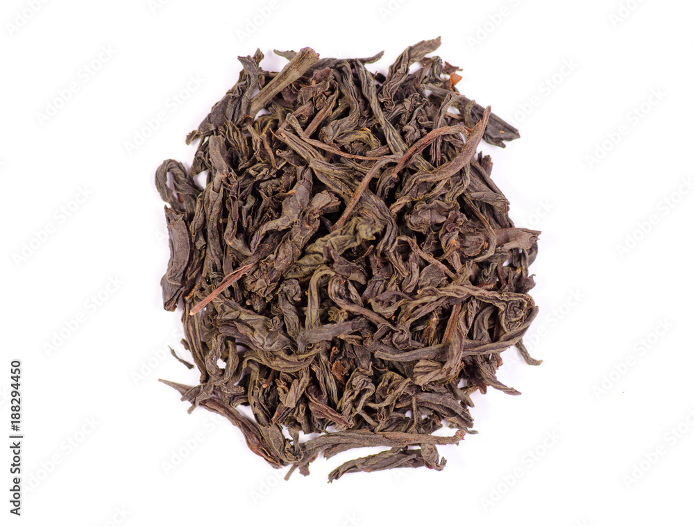 Pile leaf black tea Pile leaf black tea