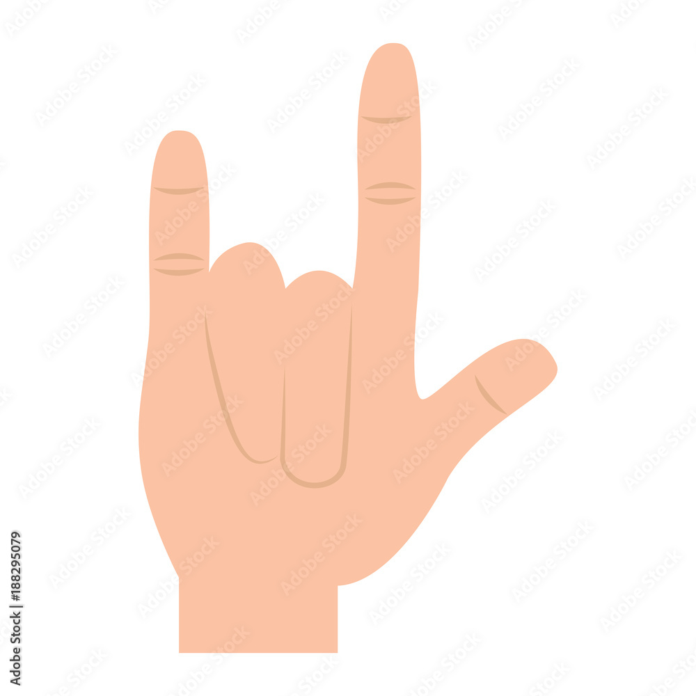rock and roll hand gesture icon image vector illustration design rock and roll hand gesture icon image vector illustration design