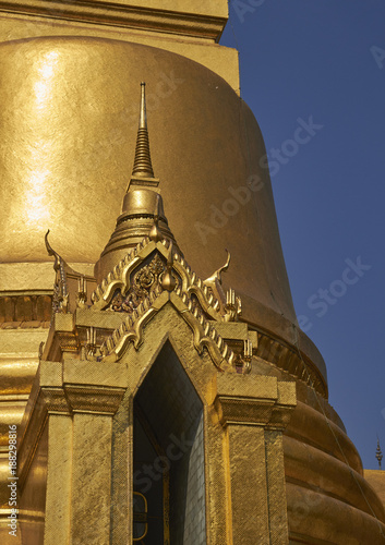 Phra Si Rattana Chedi, The Grand Palace, Bangkok, Thailand photo