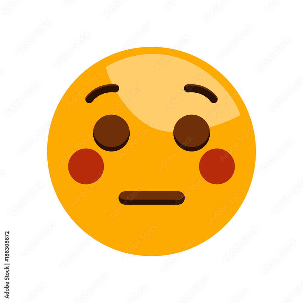 Fototapeta premium Smile icon. Emotion smile. Vector Illustration