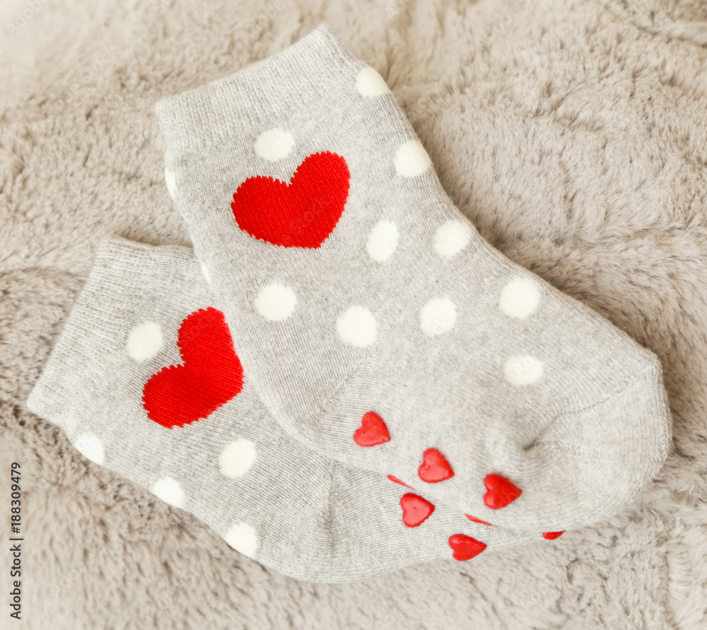 Pair of baby socks Pair of baby socks