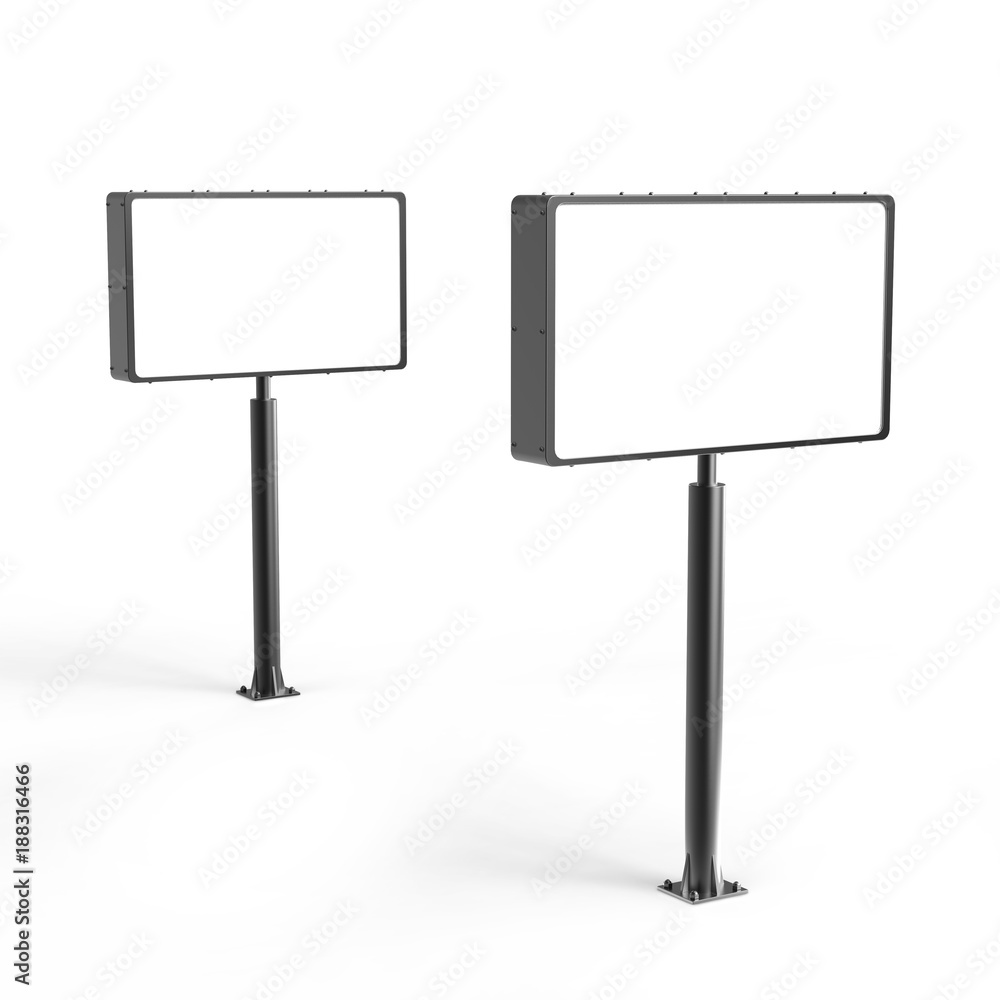 Tall light box mockup Tall light box mockup