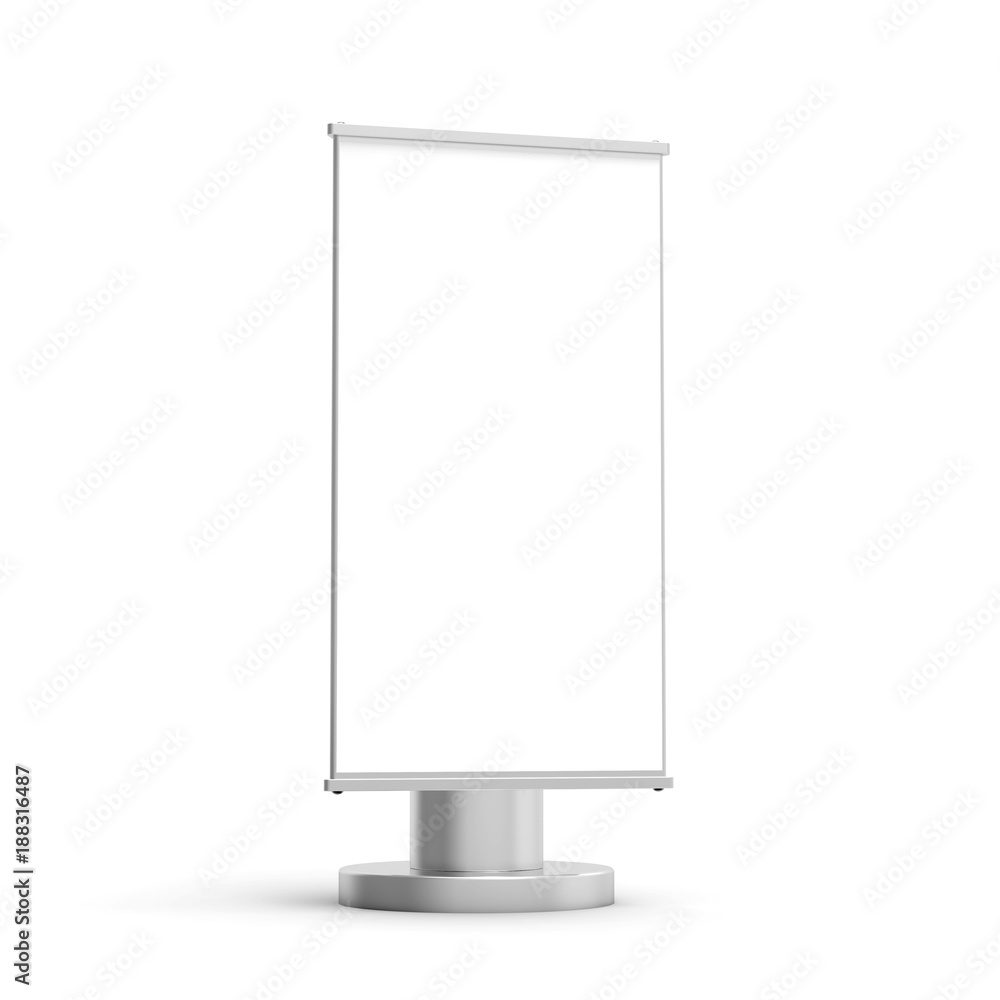 Rectangle light box mockup Rectangle light box mockup